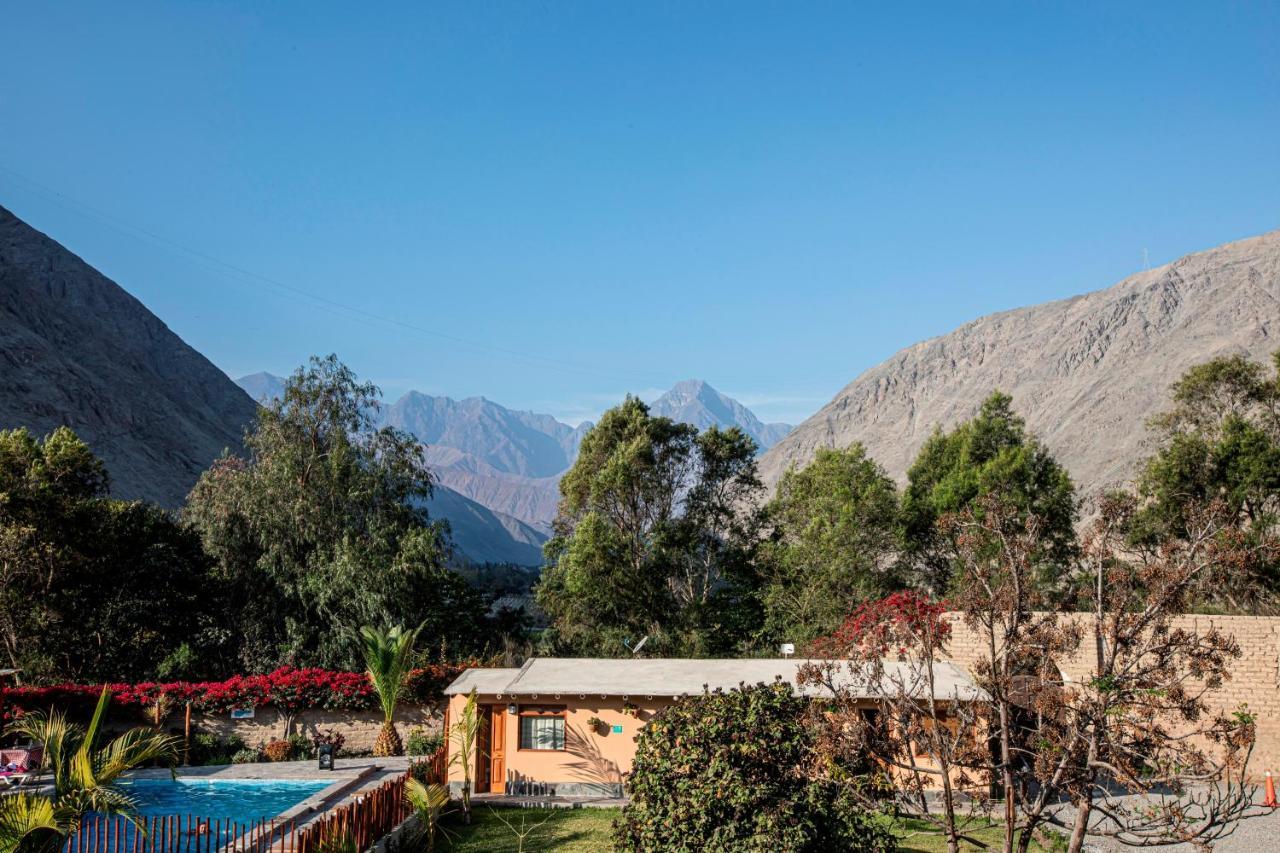 La Confianza Hotel Lunahuana Ngoại thất bức ảnh