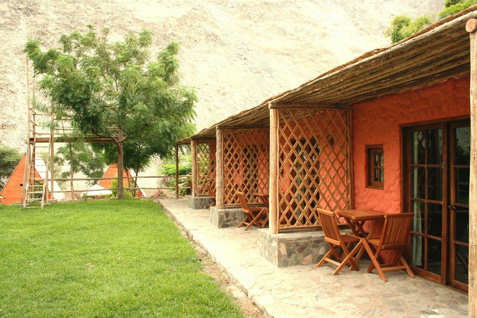 La Confianza Hotel Lunahuana Ngoại thất bức ảnh
